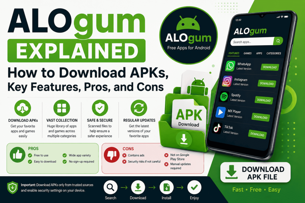 ALOgum Explained | How to Download APKs, Key Features, Pros, and Cons