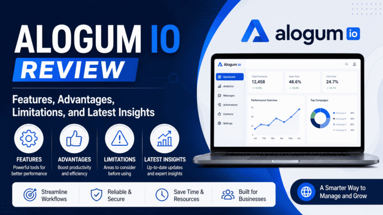 Alogum io Review | Features, Advantages, Limitations, and Latest Insights