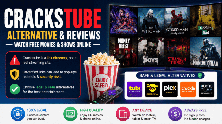 Crackstube Alternative & Reviews | Watch Free Movies & Shows Online